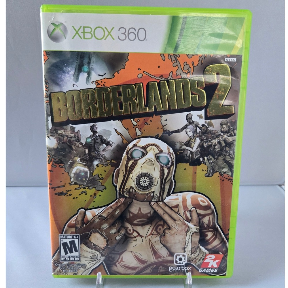 Borderlands‎ 2 - Microsoft Xbox 360 - Complete CIB W/ Manual - Tested Working